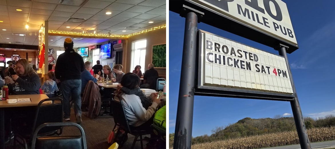 Timmer's 10 Mile Pub Menu